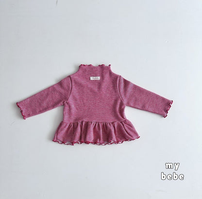[PRE-ORDER] Ruffle Turtleneck T-Shirts