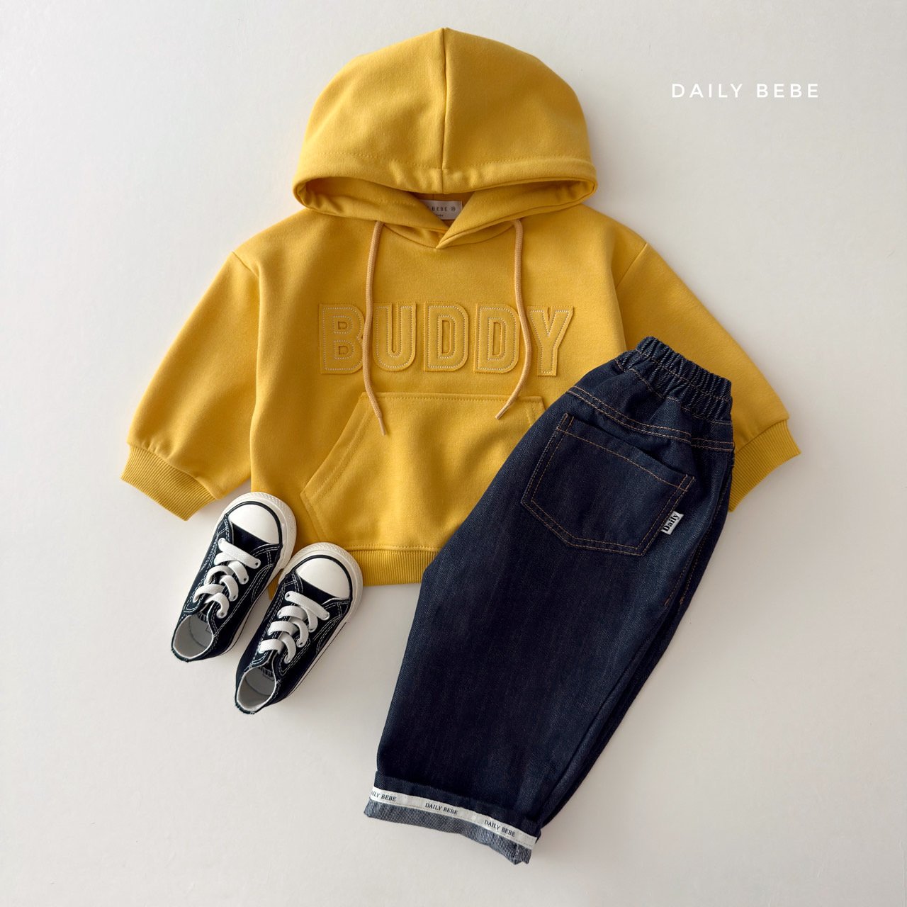 [PRE-ORDER] Roll-Up Denim Pants