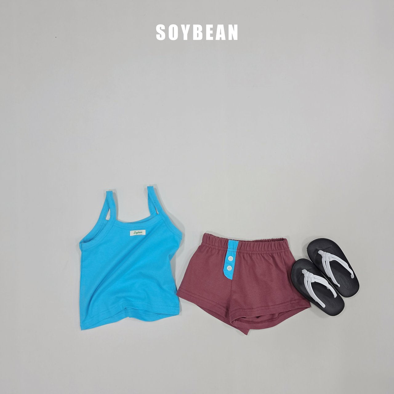[PRE-ORDER] Tok Tok Color Block Top Bottom Set