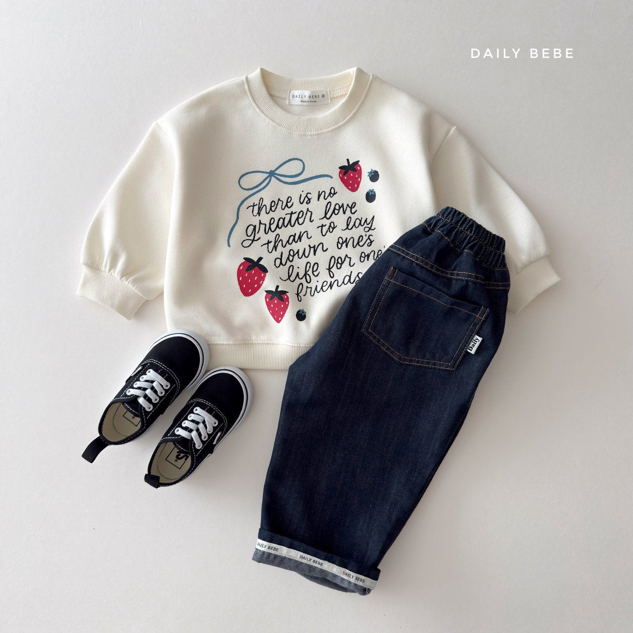 [PRE-ORDER] Roll-Up Denim Pants