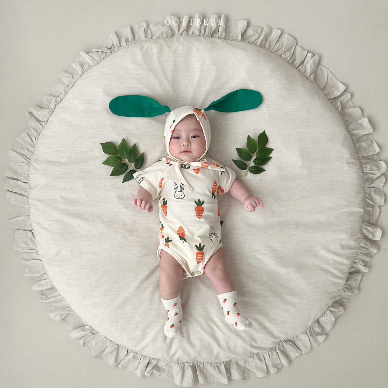 [PRE-ORDER] Vegetable Body Suit + Bonnet Set