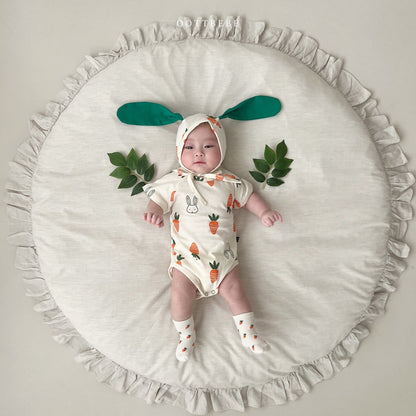 [PRE-ORDER] Vegetable Body Suit + Bonnet Set
