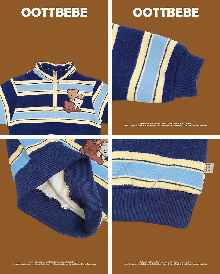 [PRE-ORDER] Bear Friends Top Bottom Set
