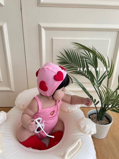 [PRE-ORDER] My Mimi Swim Suit + Bonnet Set