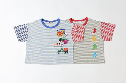 [PRE-ORDER] Car Bear Stripe T-Shirts