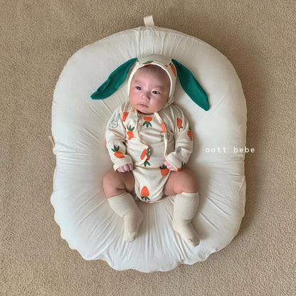 [PRE-ORDER] Vegetable Body Suit + Bonnet Set