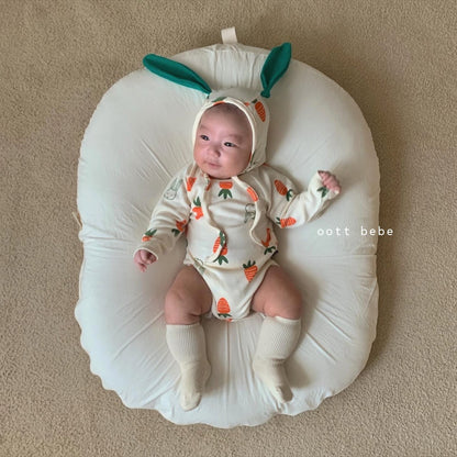[PRE-ORDER] Vegetable Body Suit + Bonnet Set
