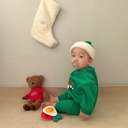 [PRE-ORDER] Rudolf Body Suit + Santa Hat Set