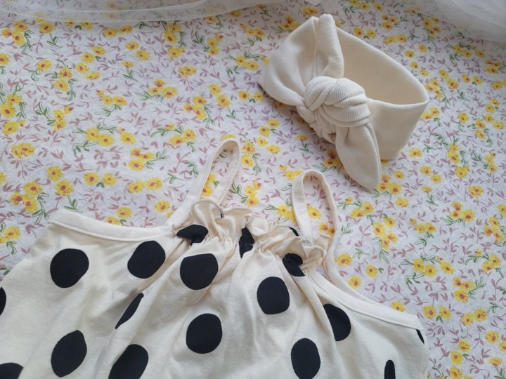 [PRE-ORDER] Dot Body Suit + Hair Band Set
