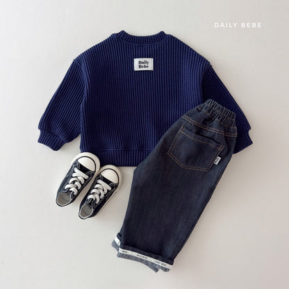 [PRE-ORDER] Roll-Up Denim Pants
