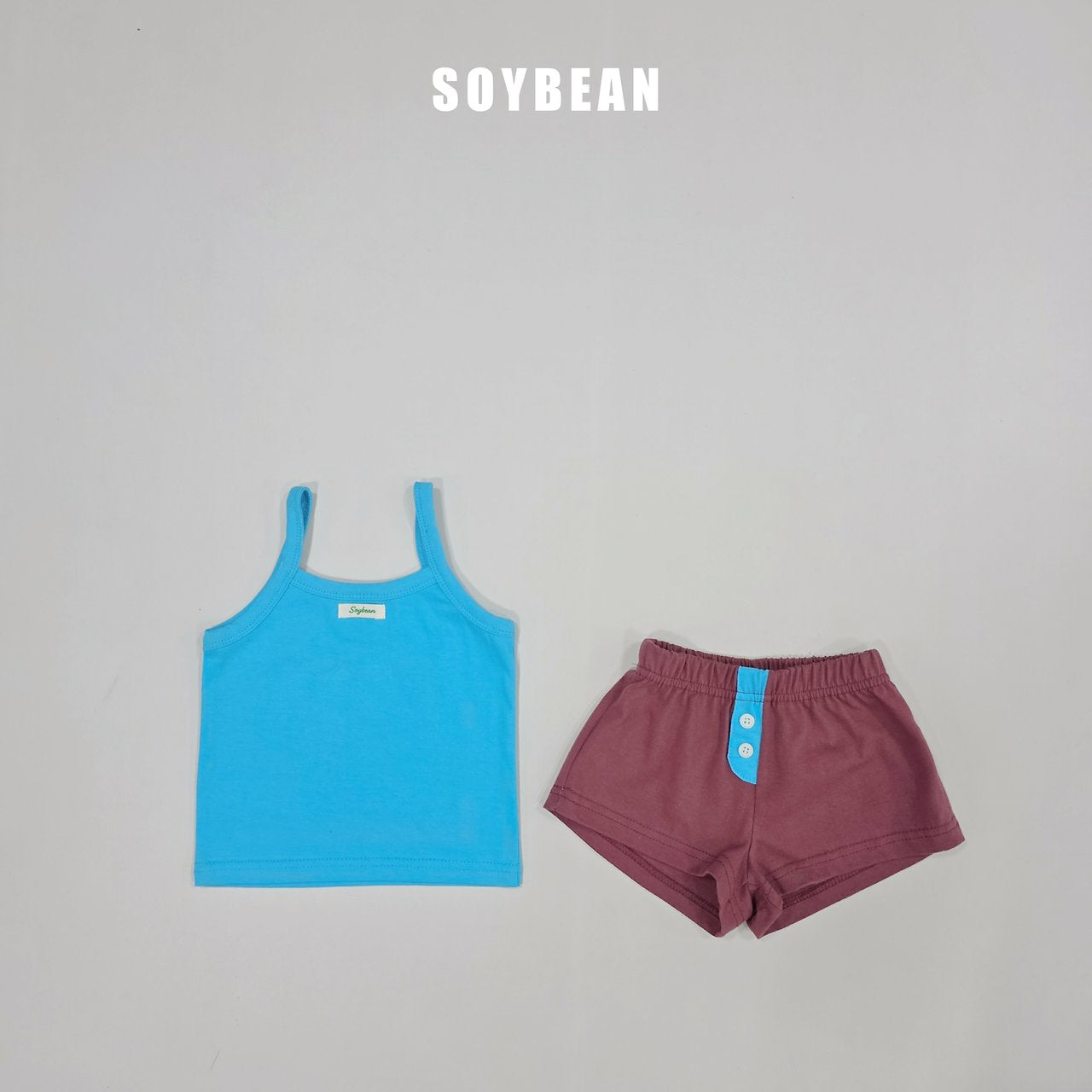 [PRE-ORDER] Tok Tok Color Block Top Bottom Set