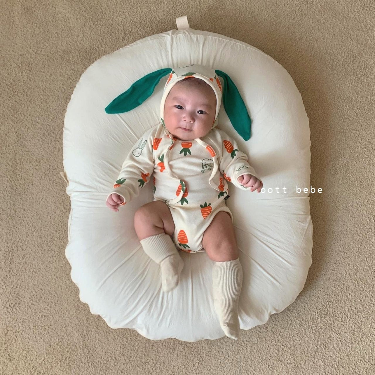 [PRE-ORDER] Vegetable Body Suit + Bonnet Set