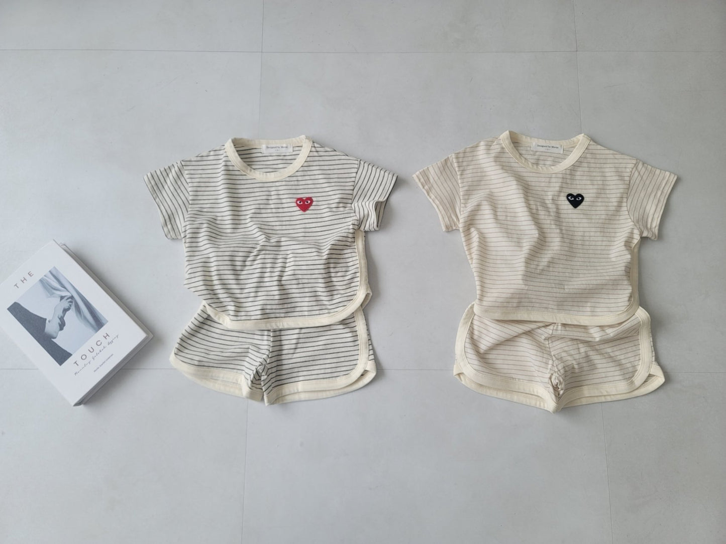 [PRE-ORDER] Simple Heart Top Bottom Set
