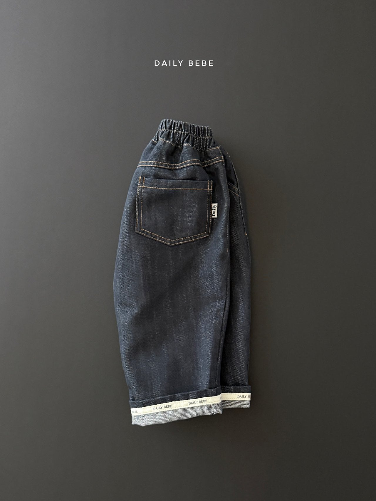 [PRE-ORDER] Roll-Up Denim Pants