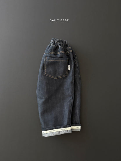 [PRE-ORDER] Roll-Up Denim Pants