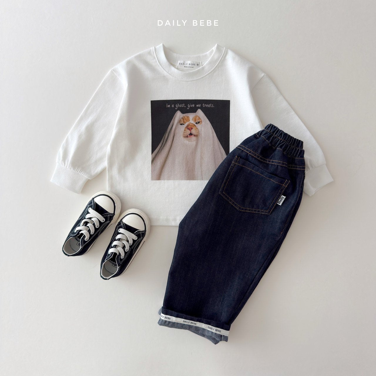 [PRE-ORDER] Roll-Up Denim Pants