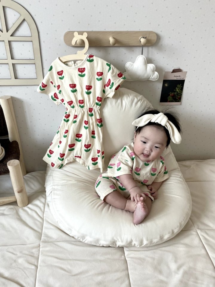 [PRE-ORDER] Tulip Body Suit + Hair Band Set