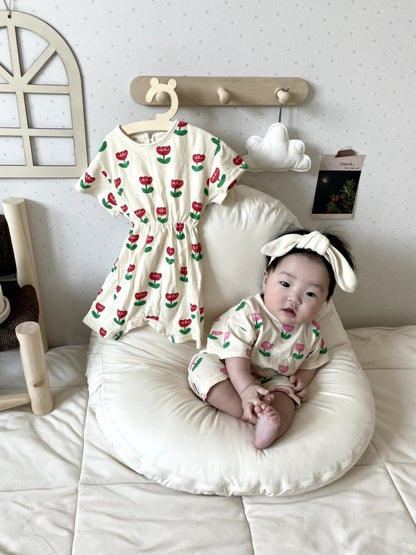 [PRE-ORDER] Tulip Body Suit + Hair Band Set