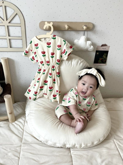 [PRE-ORDER] Tulip Body Suit + Hair Band Set