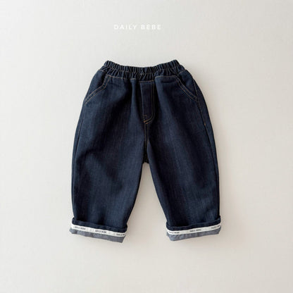 [PRE-ORDER] Roll-Up Denim Pants