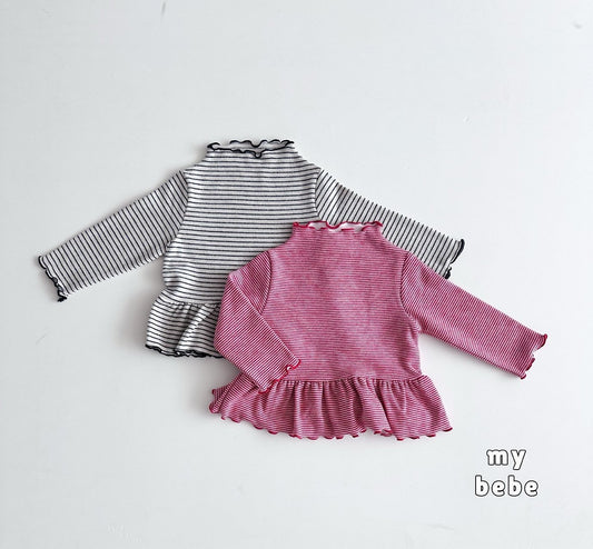 [PRE-ORDER] Ruffle Turtleneck T-Shirts