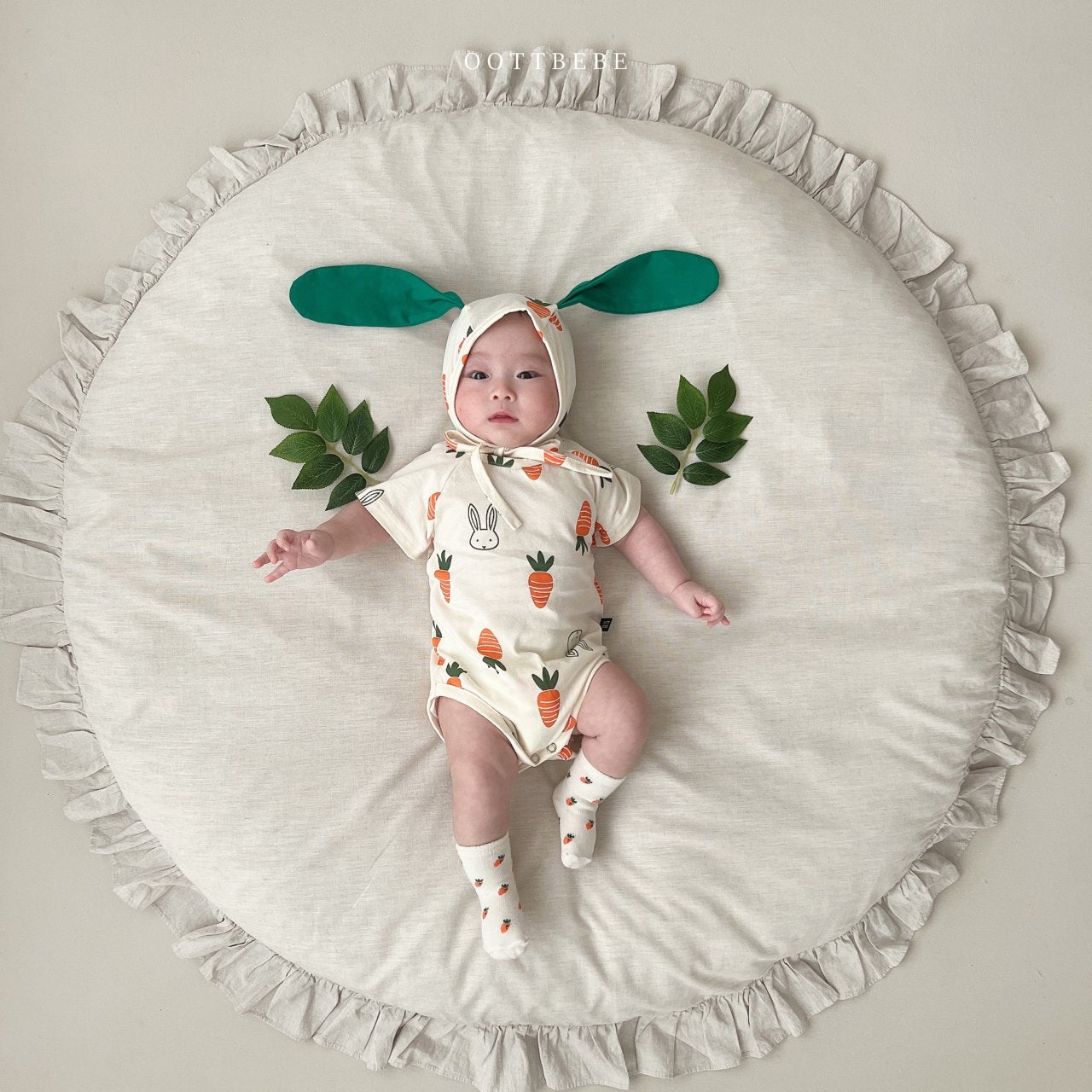 [PRE-ORDER] Vegetable Body Suit + Bonnet Set