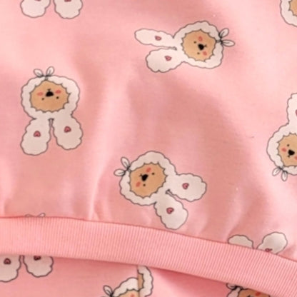 [PRE-ORDER] Heart Bear Top Bottom Set