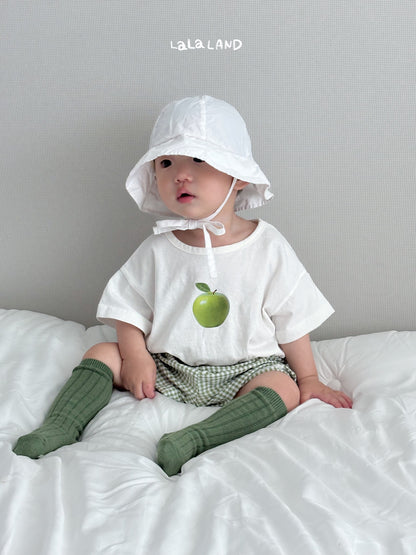 Check Baby Shorts [Olive/6m]