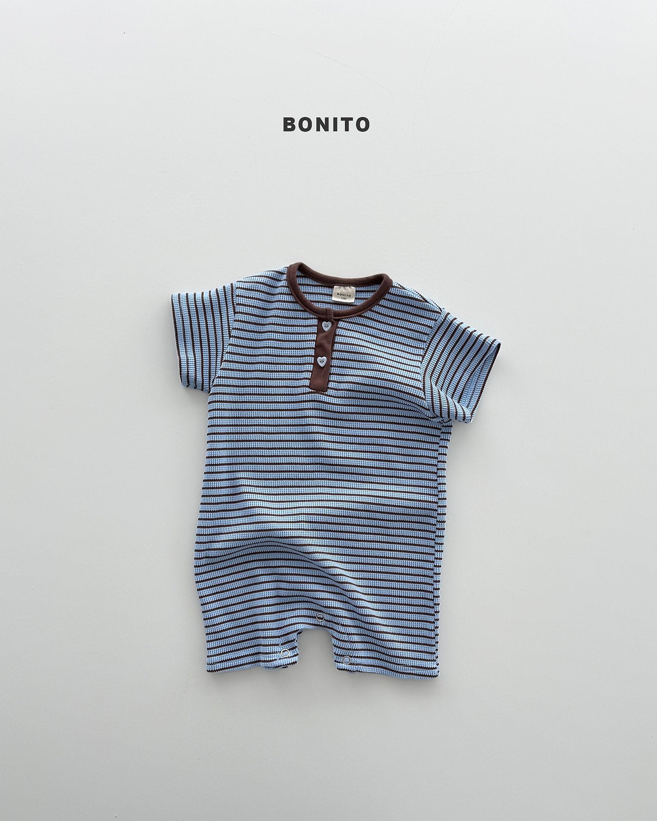[PRE-ORDER] Summer Waffle Stripe Body Suit