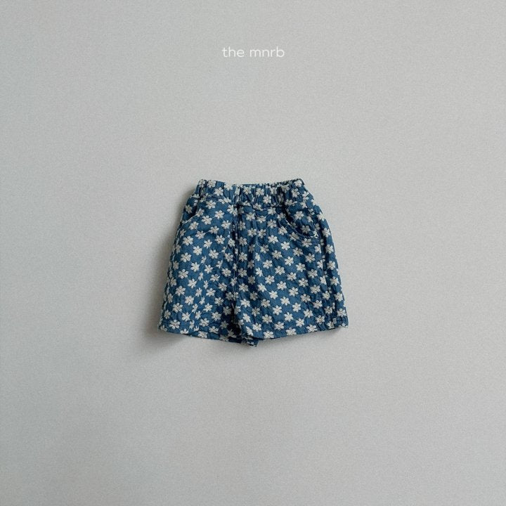 [PRE-ORDER] Flower Denim Shorts
