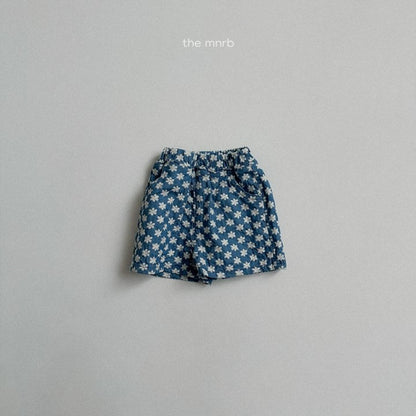 [PRE-ORDER] Flower Denim Shorts