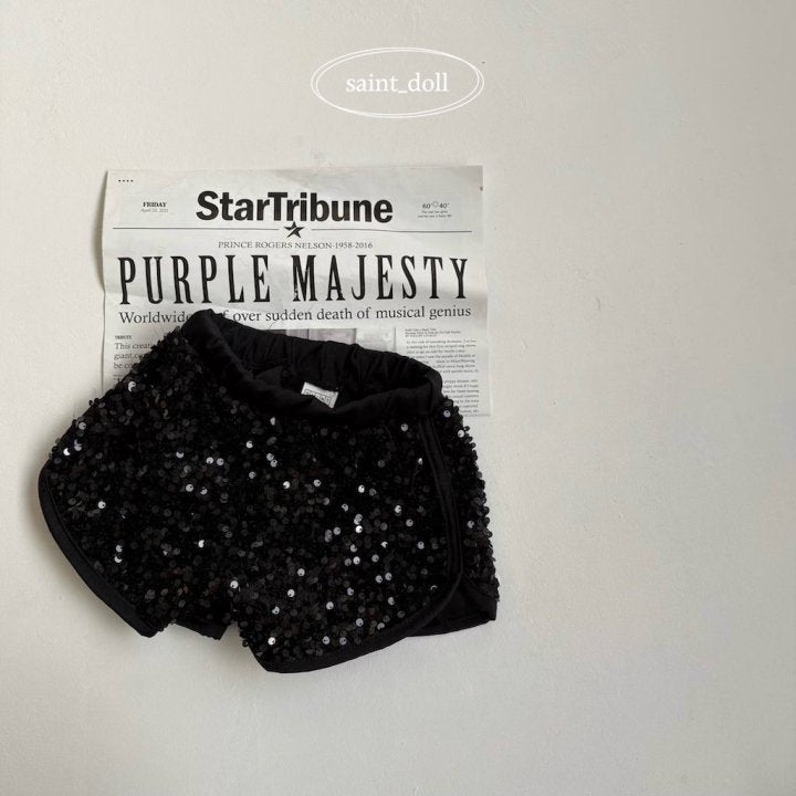 Bling Shorts [White/M(3-4yr)]