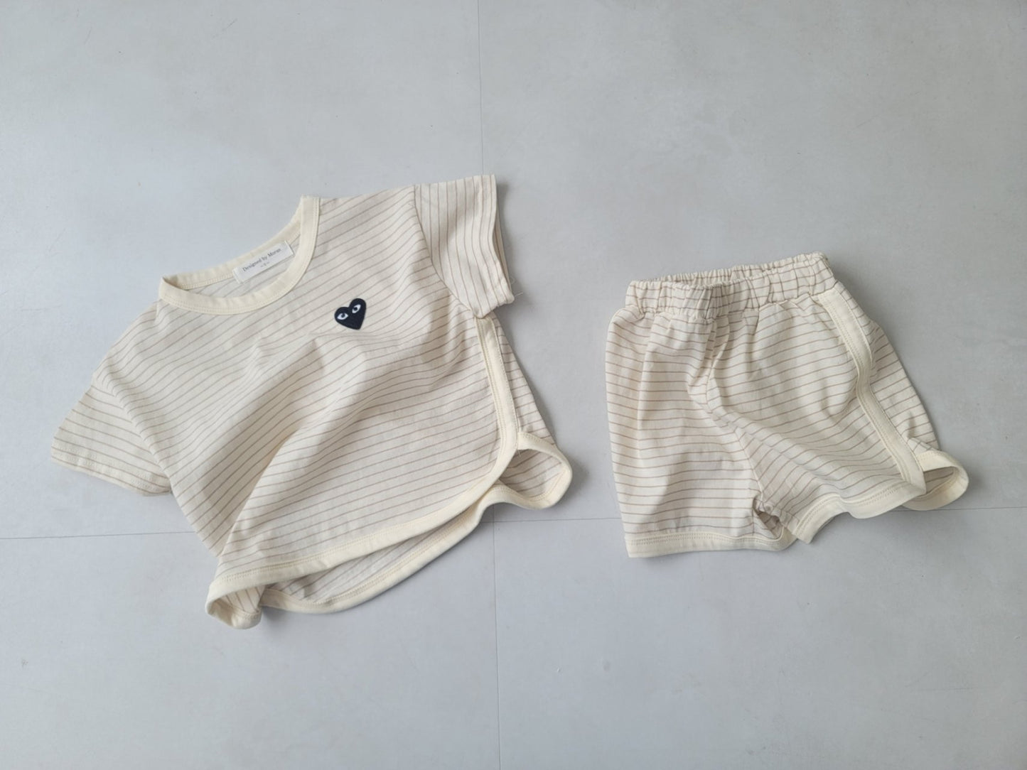 [PRE-ORDER] Simple Heart Top Bottom Set