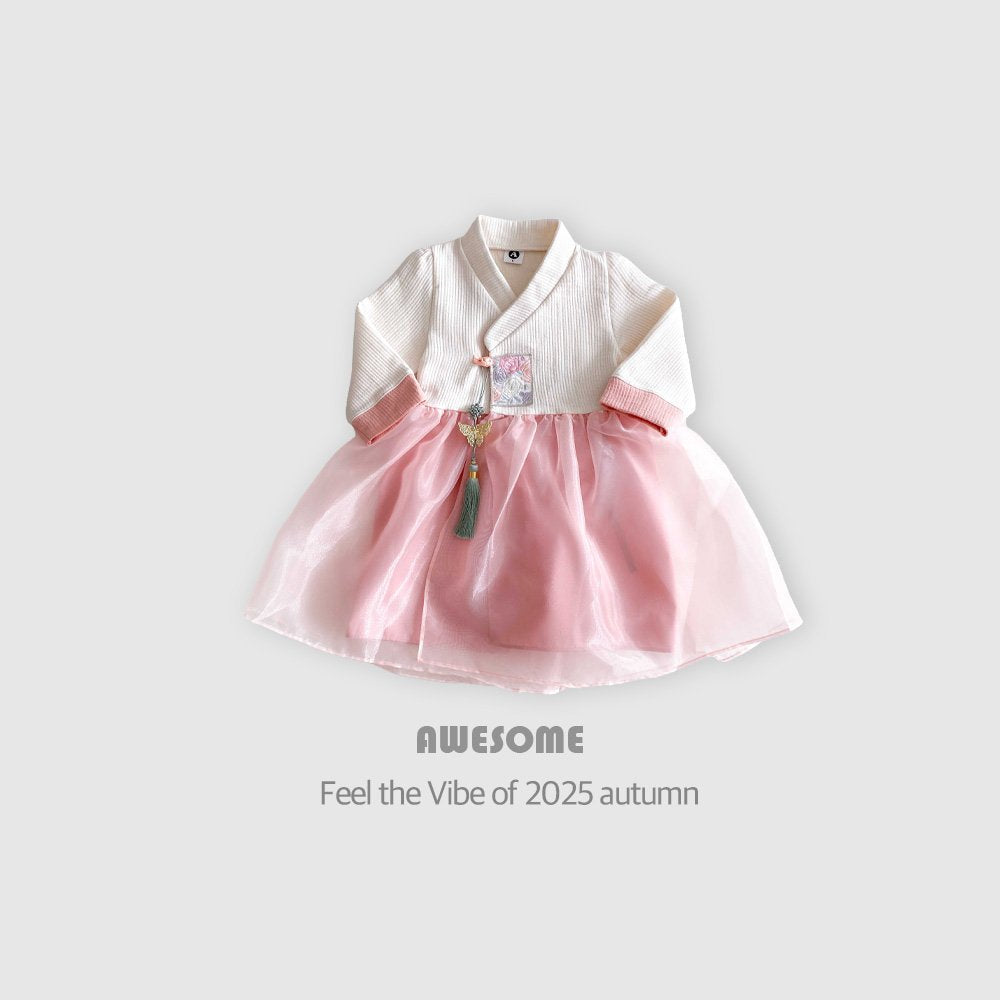 [Limited Time Order] Embroidery Hanbok Dress