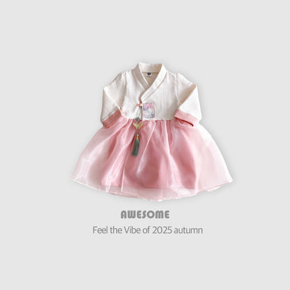 [Limited Time Order] Embroidery Hanbok Dress