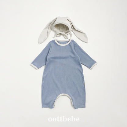 [PRE-ORDER] Butter Cream Body Suit + Bonnet Set