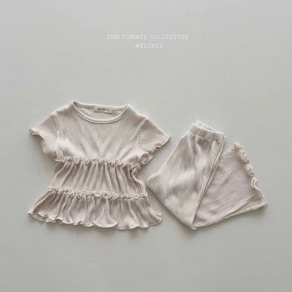 [PRE-ORDER] Can Can Pleats Top Bottom Set