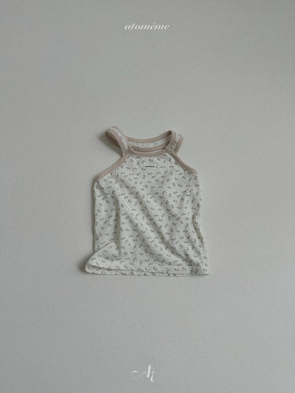 [PRE-ORDER] Rene Flower Halter Tank Top