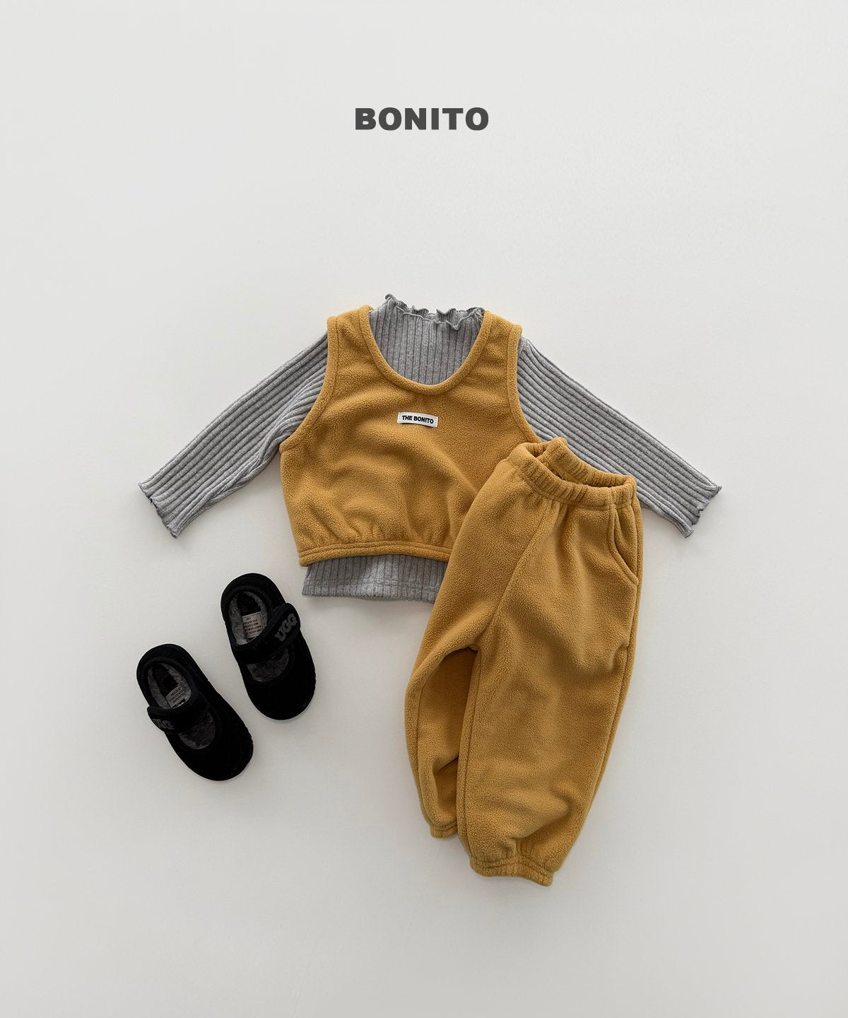 [PRE-ORDER] Biscuit Vest Bottom Set