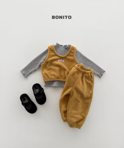 [PRE-ORDER] Biscuit Vest Bottom Set