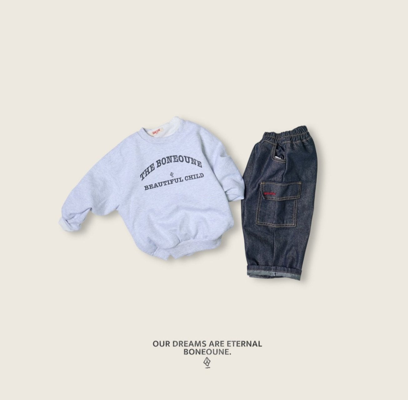 [PRE-ORDER] None Fade Cargo Denim Pants