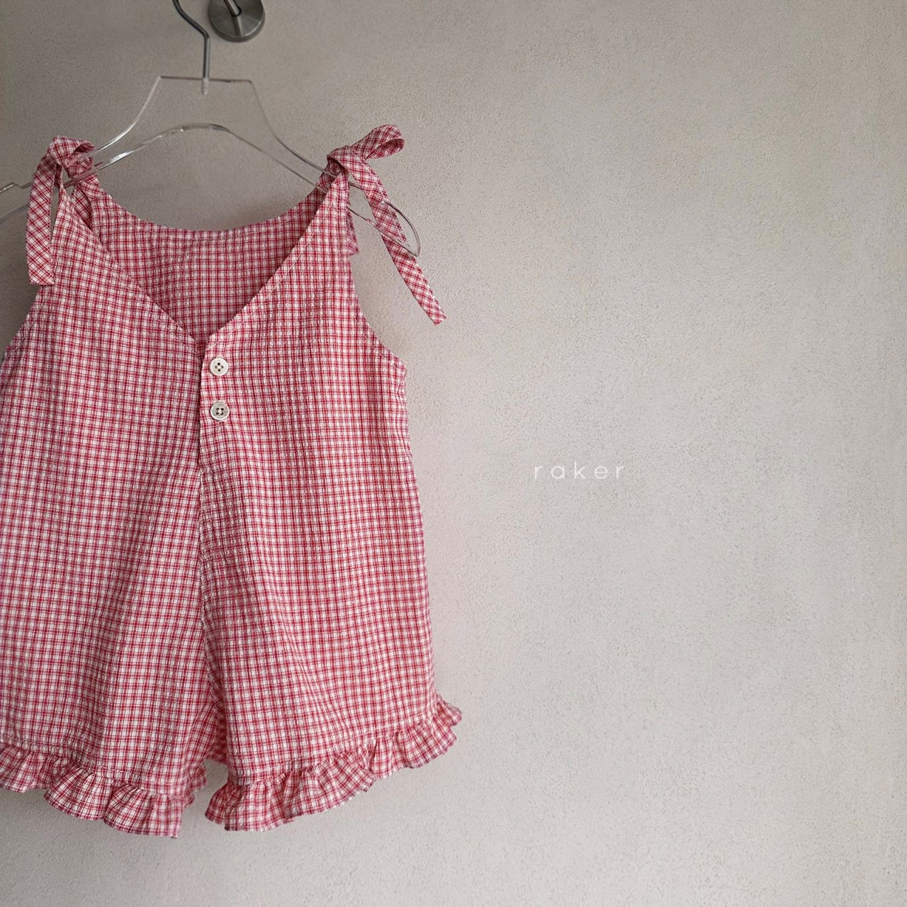 [PRE-ORDER] Heart Embroidery Overalls