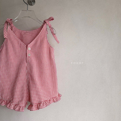 [PRE-ORDER] Heart Embroidery Overalls