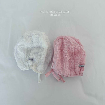 [PRE-ORDER] Rose Lace Swim Hat