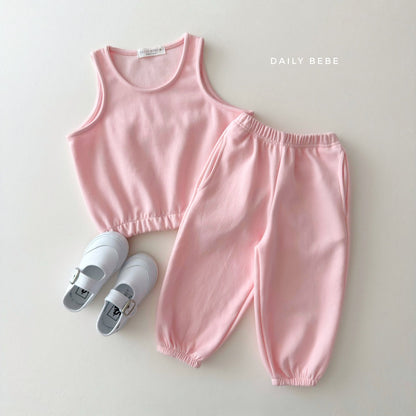 [PRE-ORDER] Sleeveless Top Bottom Set