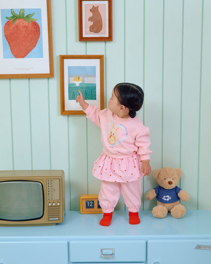 [PRE-ORDER] Cute Rabbit Top Bottom Set