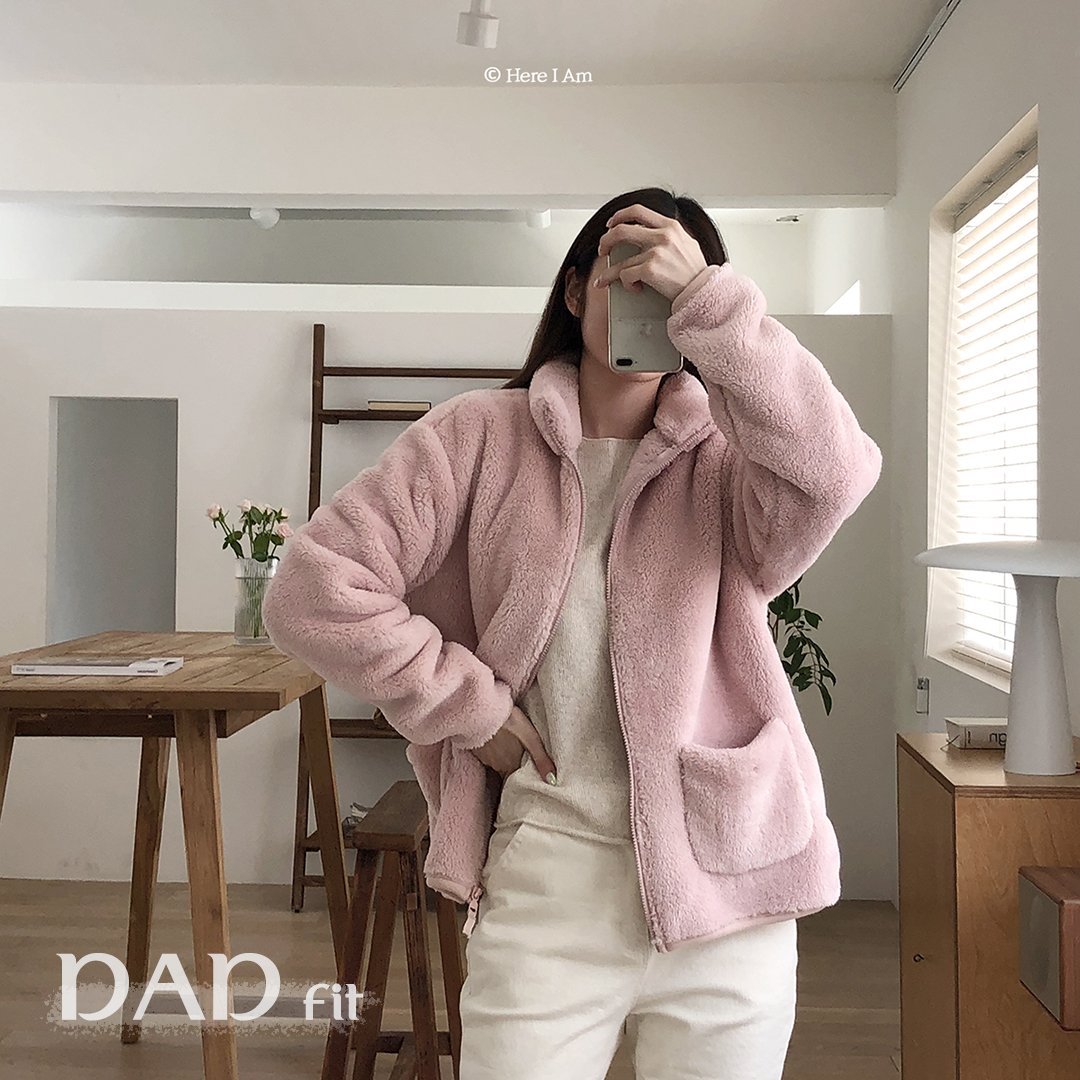 [PRE-ORDER] Kinder Fleece Jacket (Mom&Dad Couple)