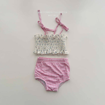 [PRE-ORDER] Lily Check Swim Set