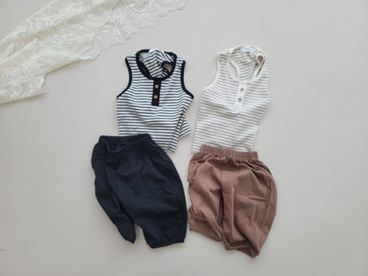 [PRE-ORDER] Mango Button Top Bottom Set