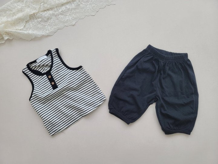 [PRE-ORDER] Mango Button Top Bottom Set